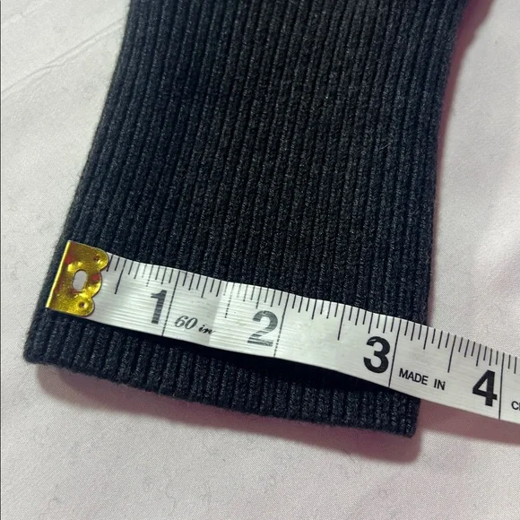 Lululemon Knit Joggers Charcoal Gray Drawstring Ribbed Cuffs - Picture 9 of 10